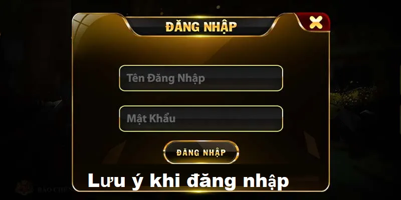 Lưu ý khi đăng nhập tài khoản SanClub